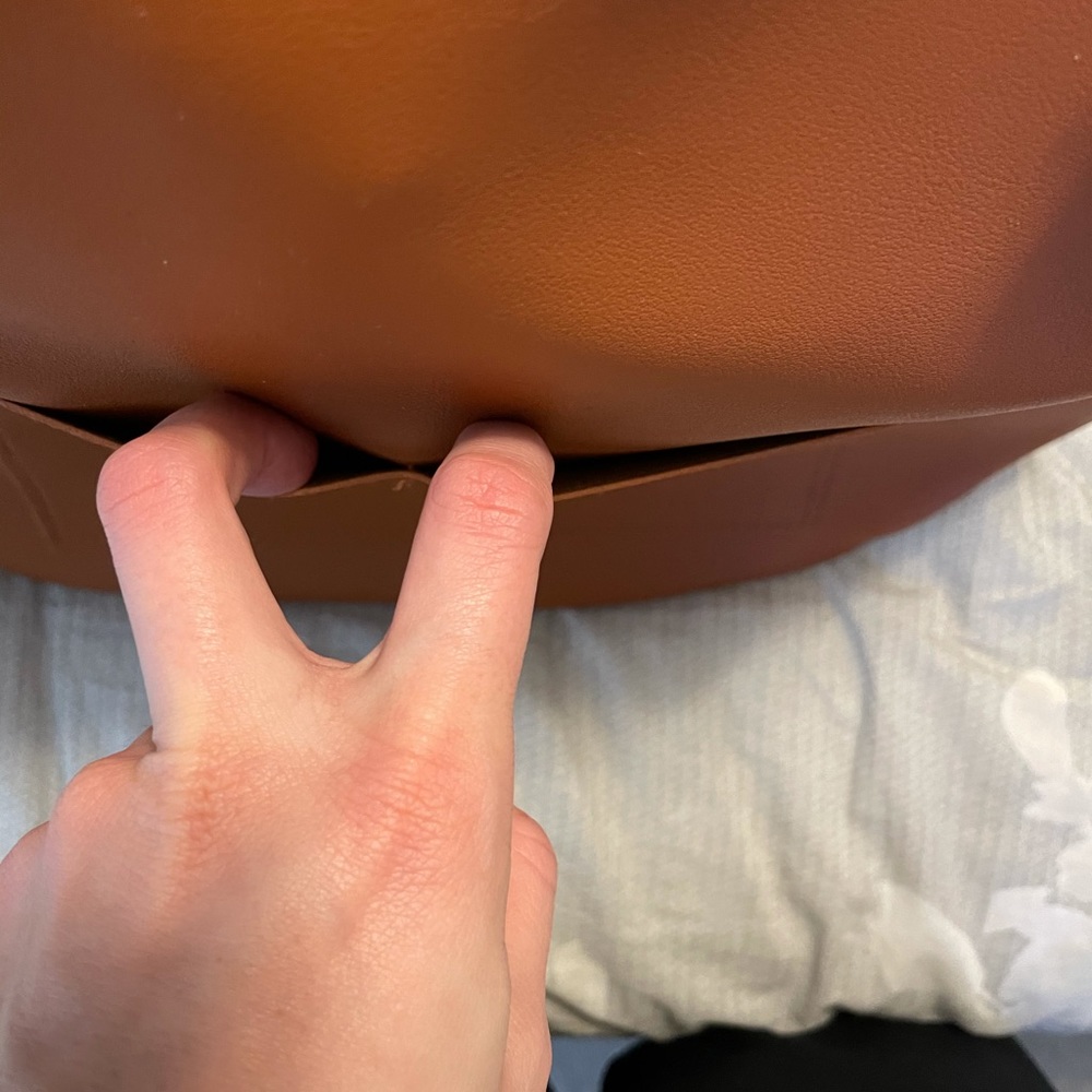 Rust shoulder purse - Picture 6 of 6